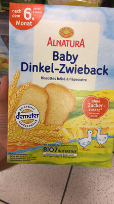Alnatura - Baby Dinkel Zwieback - 4104420083868
