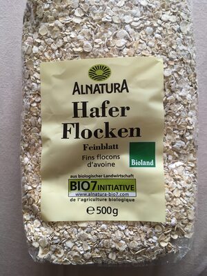 Alnatura Bio Haferflocken Feinblatt klein 500 g - 4104420115767