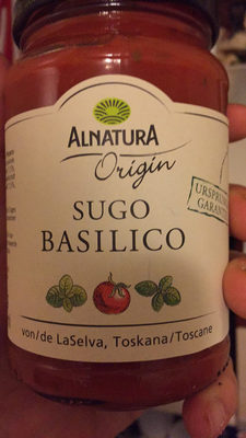 Alnatura Origin Bio Tomatensauce Sugo Basilico 325ML - 4104420130005