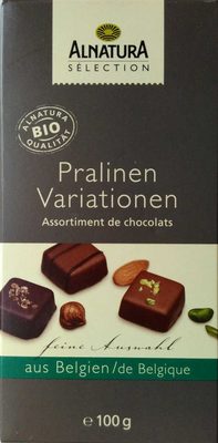 Alnatura Bio Pralinen Variationen 100G - 4104420132627