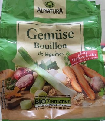 Alnatura Bio Gemüse Bouillon ohne Zusatz von Hefe Nachfüllpackung 290G - 4104420133747