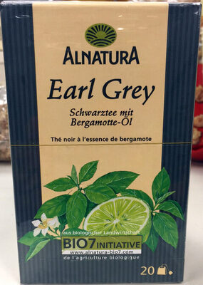 Alnatura Bio Earl Grey 20ST 35G - 4104420135741