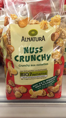 Alnatura Bio Nuss Hafer Crunchy 375G - 4104420137509