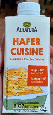 Hafercreme Cuisine - Alnatura - 4104420140127