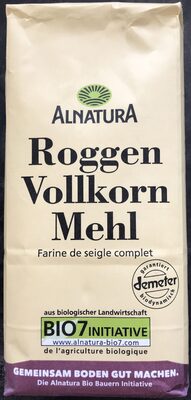 Alnatura Bio Roggenvollkornmehl 1000G - 4104420140707