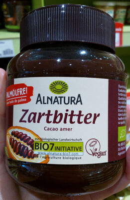 Alnatura Bio Zartbitter Kakao-Creme 350 g - 4104420145580