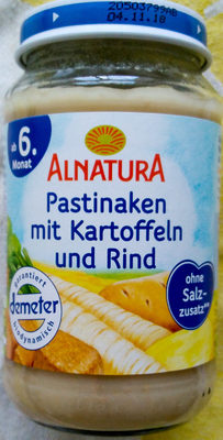 Pastinaken mit Kartoffeln und Rind - 4104420146747