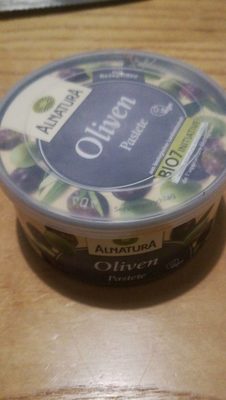 Alnatura Bio Pastete Olive 125G - 4104420173354