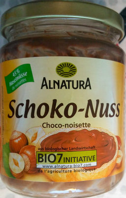 Alnatura Bio Schoko-Nuss 250 g - 4104420177963