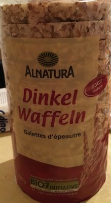 Alnatura Bio Dinkel Waffeln Natur 100G - 4104420178816