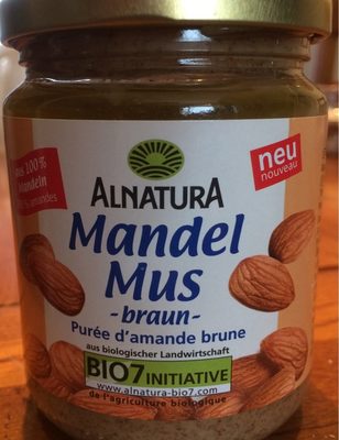 Alnatura Bio Mandelmus braun 250G - 4104420179721