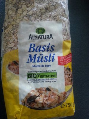 Alnatura Bio Basis Müsli 750G - 4104420180338