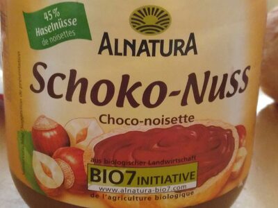 Alnatura Bio Schoko-Nuss 500 g - 4104420180642