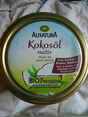 Alnatura Bio Kokosöl nativ 220ML - 4104420180833