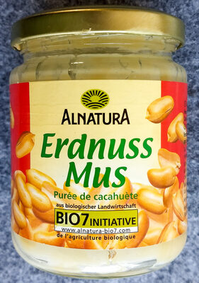 Alnatura Bio Erdnussmus fein 250G - 4104420181144