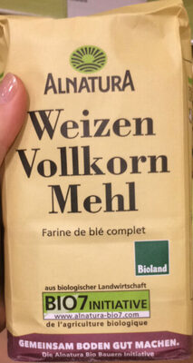 Alnatura Bio Weizenvollkornmehl 1KG - 4104420183032