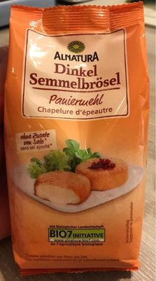 Alnatura Bio Dinkel Semmelbrösel Paniermehl 200G - 4104420186477