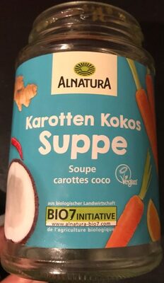 Alnatura Bio Karotten Kokos Suppe 375ML - 4104420205444