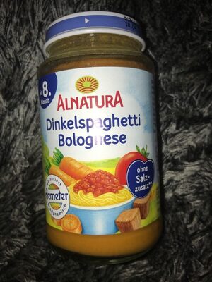 Alnatura 8M - Dinkelspaghetti Bolognese - 4104420205963