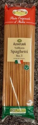 Alnatura Vollkorn Spaghetti - 4104420208629