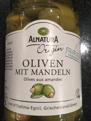 Alnatura Origin Bio Oliven mit Mandeln 350G - 4104420211865