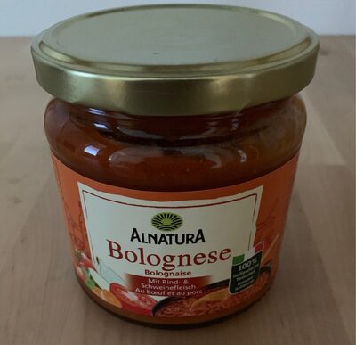 Alnatura Bio Tomatensauce Bolognese 330ML - 4104420213395