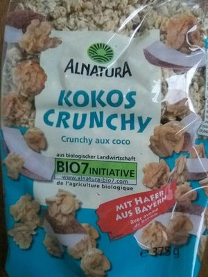Alnatura Bio Kokos Crunchy 375G - 4104420215474