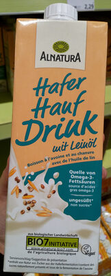 Boisson a l'avoine et au chanvre avec de l'huile de lin - 4104420217461