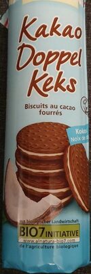 Alnatura Bio Kakao Doppelkeks Kokos 330G - 4104420218208