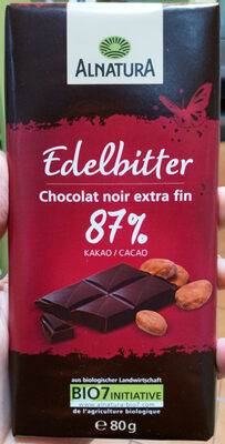 Alnatura Bio Edelbitter Schokolade 80G - 4104420220515