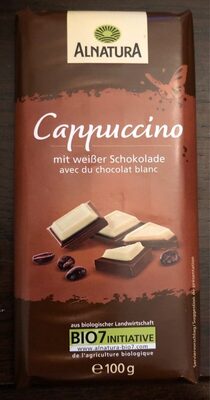 Alnatura Bio Cappuccino Schokolade 100G - 4104420222595