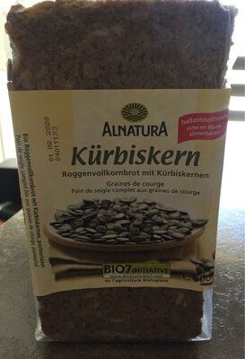 Alnatura Bio Kürbiskernbrot 500G - 4104420225213