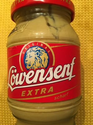 Löwensenf Senf extra scharf im Glas 250 ml - 42094722