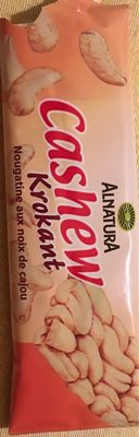 Alnatura Bio Cashew Krokant Riegel 30G - 42215165