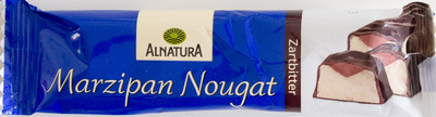 Alnatura Bio Marzipan Nougat Riegel Zartbitter 40G - 42247104