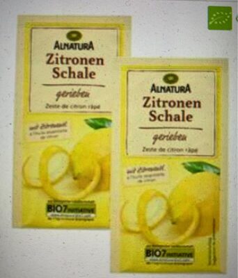Alnatura Bio Zitronenschale gerieben 5G - 42256205