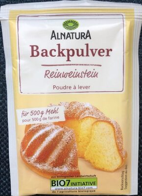 Alnatura Bio Backpulver Reinweinstein 4x 18G - 42306474