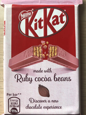 Kit kat ruby cocoa beans - 42353713