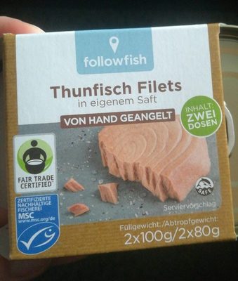 Thunfisch Filets - 4250073451926