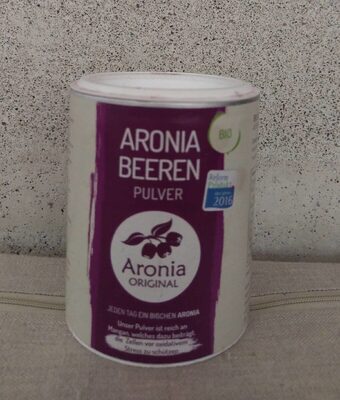 ARONIA BEEREN PULVER - 4250396901580