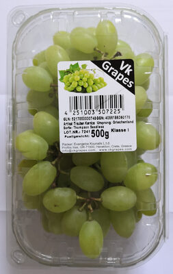 Vk Grapes Trauben, kernlos - 4251003507225