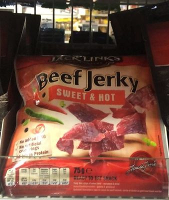 Beef Jerky Sweet & Hot - 4251097403106