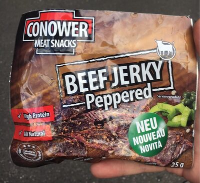Conower Beef Jerky Peppered 25G - 4260166730036
