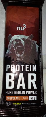 Nu3 Proteinbar 40%, Sjokolade, 6 X - 4260289441321