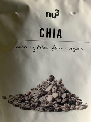 Chia Samen (800 G) Von Nu3 - 4260289444766