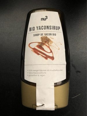 Nu3 Bio Yacon, Sirup, 2 X - 4260289447187