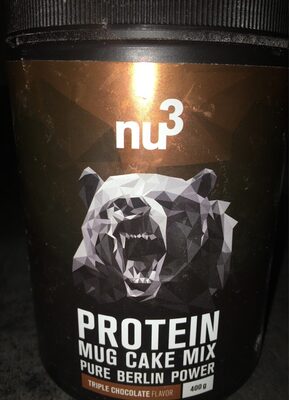 Nu3 Protein Mug Cake Mix, chocolat - 4260289448405