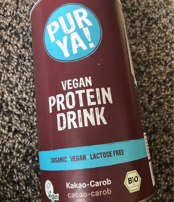 Purya Vegan Protein Drink Kakao-carob - 4260293820754