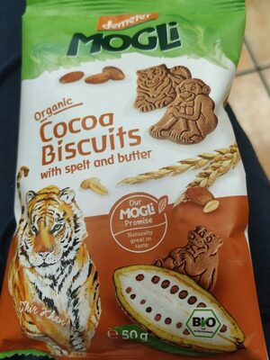 Organic cocoa biscuits - 4260311981610