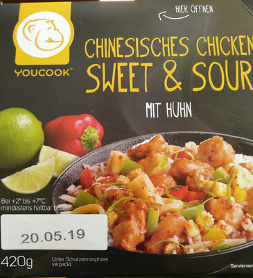 Chinesisches Chicken Sweet & Sour mit Huhn - 4260334165110